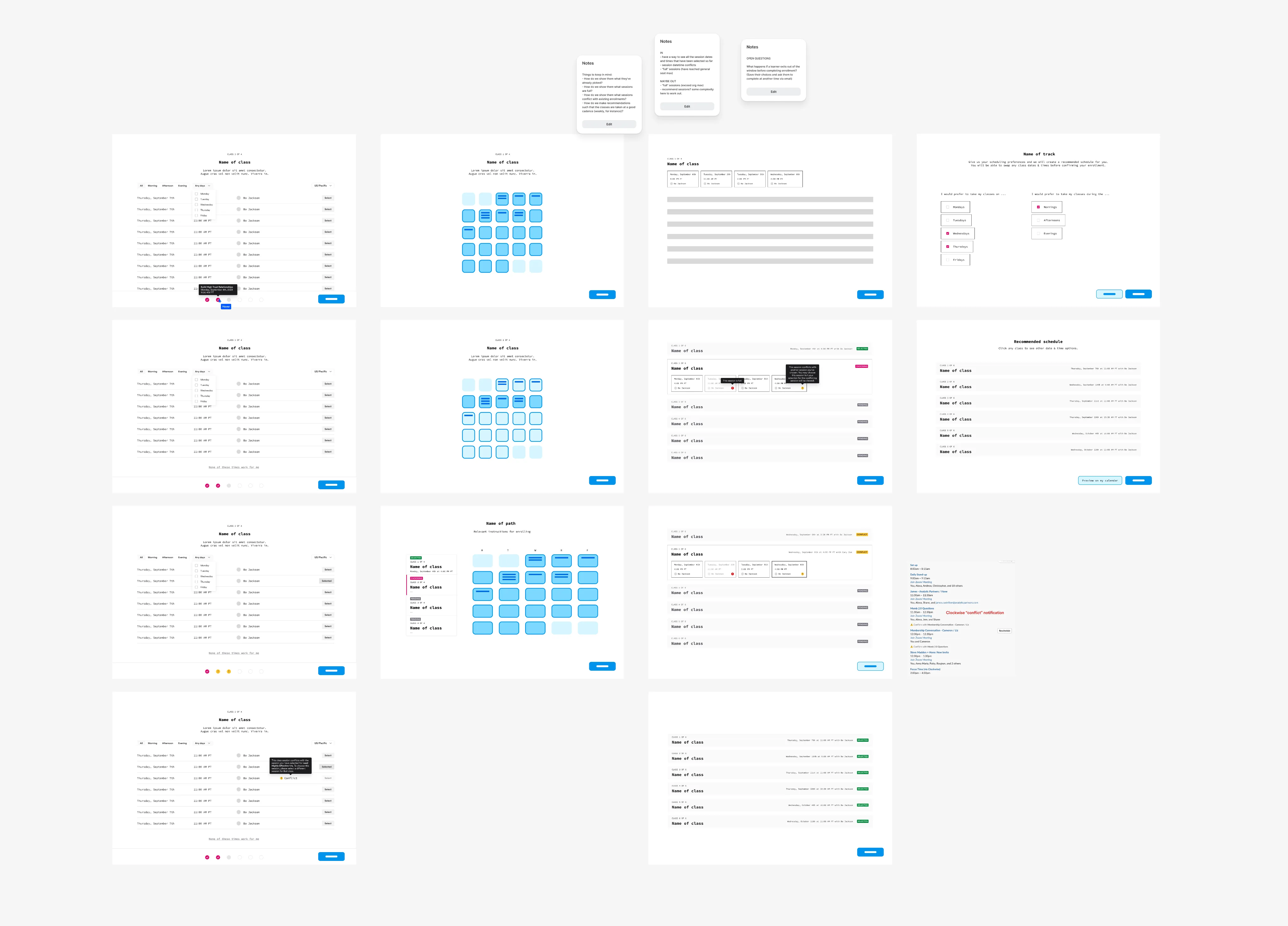 Explorations supporting the new membership delivery model